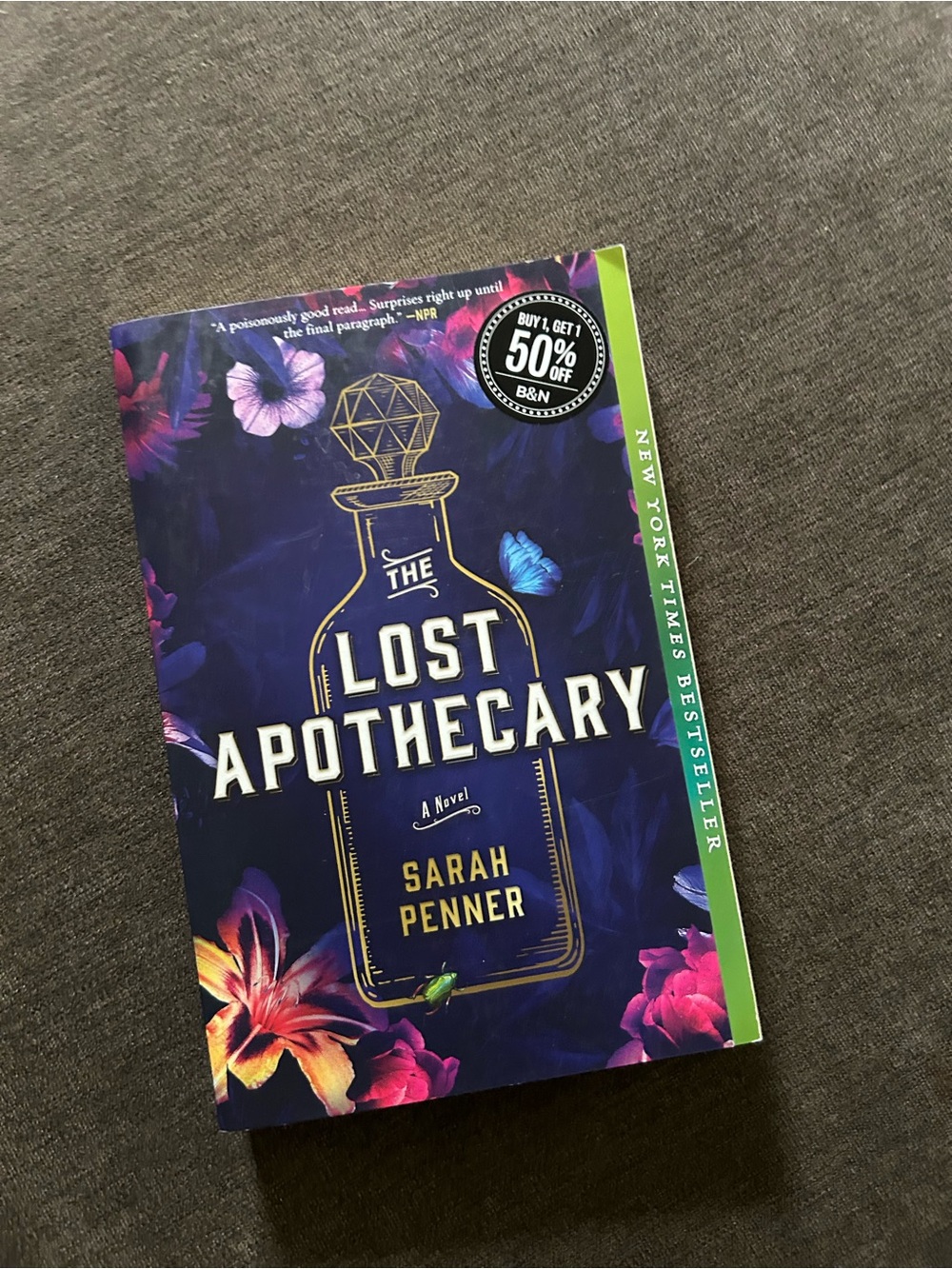 The Lost Apothecary PB Book